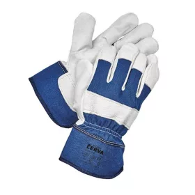 Cerva EIDER kombinált munkavédelmi kesztyű kék 9