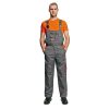 Australian Line DESMAN munkavédelmi mellesnadrág szürke/narancssárga 58