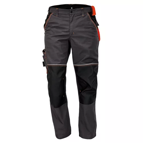 Cerva KNOXFIELD 275 láthatósági munkavédelmi nadrág szürke/narancssárga 62