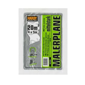   Hardy takarófólia vékony átlátszó 20nm / 4x5m, 5 mikronos