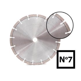   Abraboro Chili No.7 gyémánttárcsa szegmenses univerzális 230x22,23