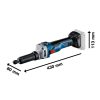 Bosch GGS 18V-10 SLC akkus egyenes csiszoló akku és töltő nélkül