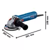Bosch sarokcsiszoló GWS 12-125 S 1200W, 125mm