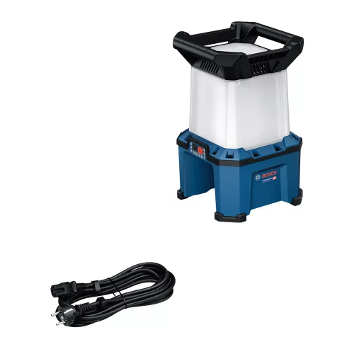 Bosch GLA 18VH-7500 360°-os akkus lámpa alapgép 18V, 7500lm (Extra 5Ah akku ajándékba)