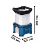 Bosch GLA 18VH-7500 360°-os akkus lámpa alapgép 18V, 7500lm (Extra 5Ah akku ajándékba)