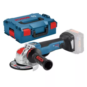   Bosch akkus X-LOCK sarokcsiszoló GWX 18V-10 PSC 18V alapgép