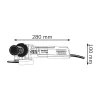 Bosch sarokcsiszoló GWX 9-125 S X-LOCK, 900W, 125mm