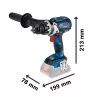 Bosch akkus fúrócsavarozó L-boxx GSR 18V-110 C 18V alapgép