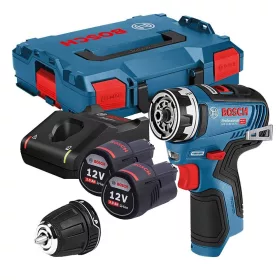   Bosch akkus fúrócsavarozó L-boxx 12V GSR 12V-35 FC 2x3,0Ah