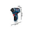 Bosch akkus csavarbehajtó GSR 12V-35 HX 12V 2x3,0Ah