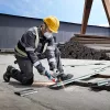 Bosch GWX 18V-8 Akkus sarokcsiszoló X-LOCK (2x4,0Ah akkuval; GAL 1840 töltővel) L-Boxx-ban