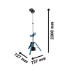 Bosch GLT18V-5000 akkumulátoros munka lámpa 18 V, 5000 lm, IP54, alapgép