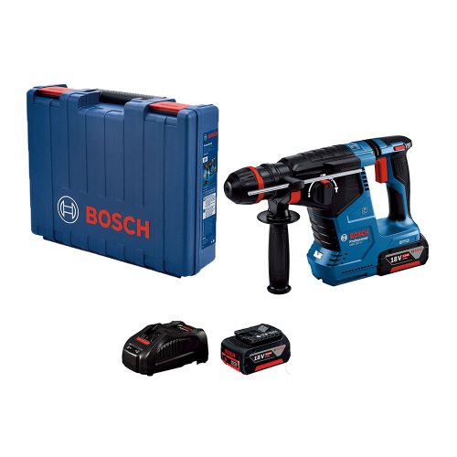 Bosch GBH 187-LI ONE Chuck akkus SDS-Plus fúrókalapács 18V 2x5,0Ah