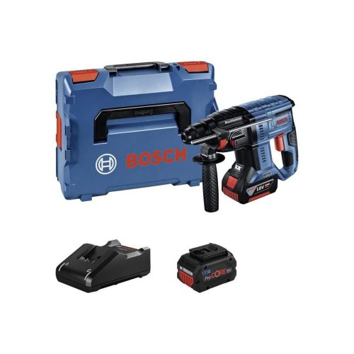 Bosch Professional GBH 18V-21 akkus fúrókalapács 1x4.0 Ah, 1x5.5 Ah