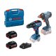 Bosch akkus gépszett GDX 180-LI+GSR 18V-50 18V 2x5,0Ah