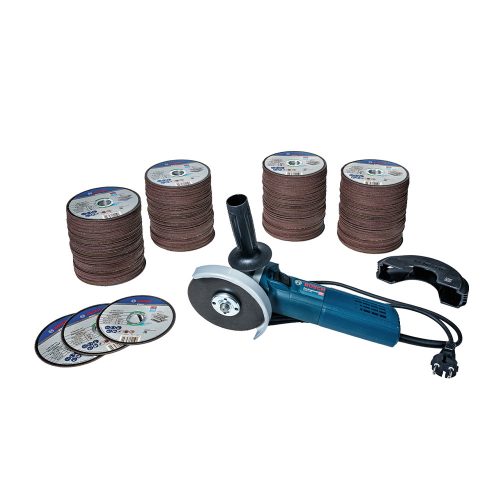 Bosch 400 db PRO 125x1x22,23 mm egyenes vágókorong + Ajándék GWS 9-125 sarokcsiszolóval