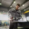 Bosch sarokcsiszoló GWS 14-125 + GDE 115/1 porelszívó adapter