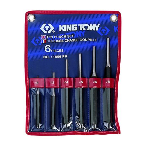 king tony 6 részes csapkiütő készlet 2-8mm (1006PR)