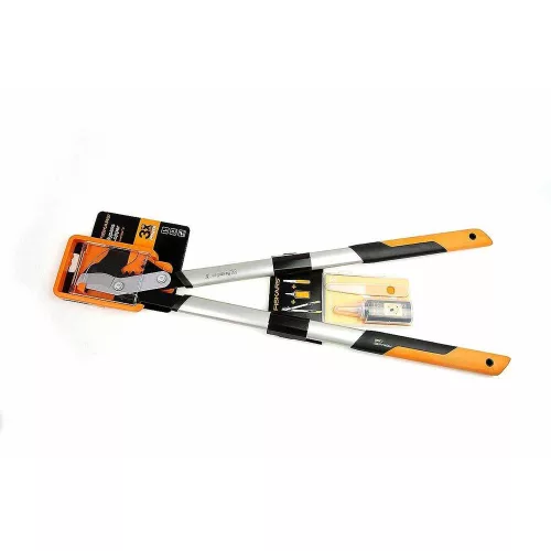 Fiskars PowerGearX fém fogaskerekes ágvágó (L) (1020687)