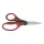 Fiskars gyermekolló, 15 cm, fekete és piros, Softgrip (1027423)