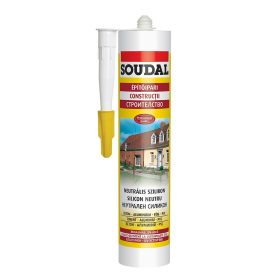   Soudal Silirub építőipari szilikon, neutrális, bézs 300ml