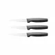 Fiskars Functional Form általános késkészlet, fekete, 3db-os (1014276)