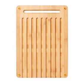   Fiskars Functional Form bambusz vágódeszka kenyérszeleteléshez