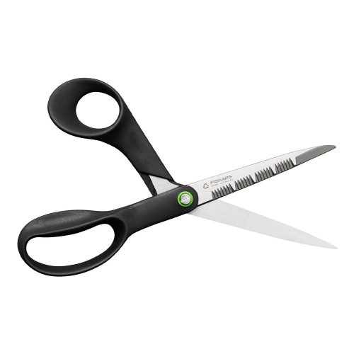 Fiskars Functional Form Renew konyhai olló, 21 cm, fekete (1074545)