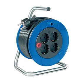   Brennenstuhl  kompakt ST 180 kábeldob, 4dugalj, aljzat 15m, fekete, IP20