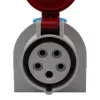 Brennenstuhl Kombinált fali konnektor CEE 400V/16A és F IP44 típusú védőkontaktussal