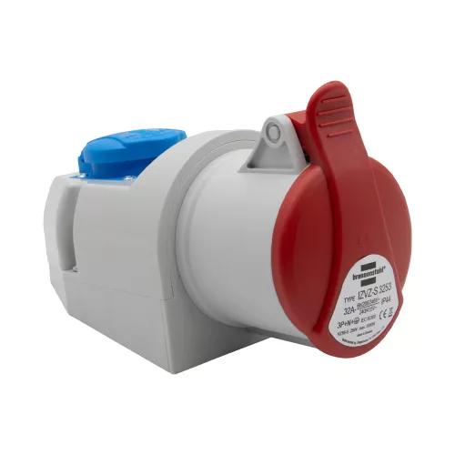 Brennenstuhl Kombinált fali konnektor CEE 400V/32A és F IP44 típusú F védőkontaktussal