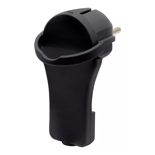 Brennenstuhl lapos dugóval szerelhető 230V/16A fekete