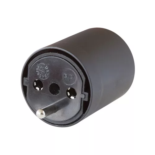 Brennenstuhl adapter Fix fekete, DE-ről CH-ra, 230V-os 3-tűs T13-as