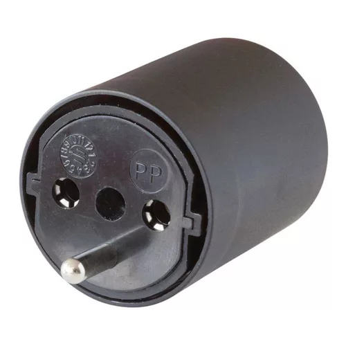 Brennenstuhl Fix-adapter DE-ről CH-ra, fekete, 230V 3 pólus T23-as