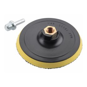   Extol Craft tépőzáras gumitányér fúrógéphez 125mm,  8 mm befogócsonk