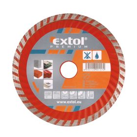   Extol Premium Turbo gyémántvágó tárcsa gránit/kerámia 125mm (száraz-vizes)