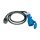 Brennenstuhl CEE adapterkábel fekete, 1,5m, IP44