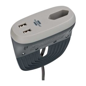   Brennenstuhl Estilo Sofa kanapéhoz, USB töltő funkcióval, antracit/szürke, 3m