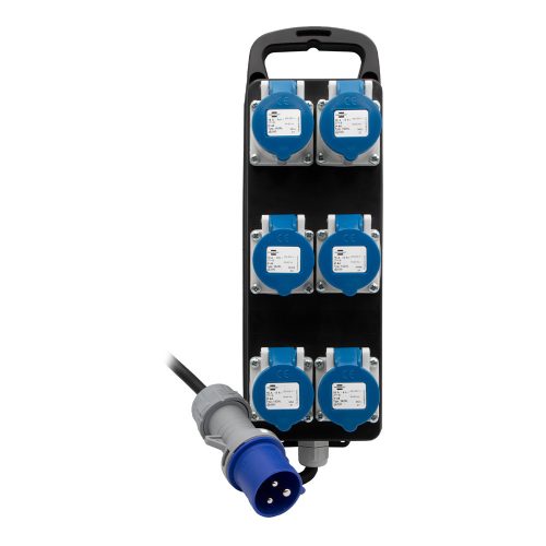 Brennenstuhl hordozható áramelosztó BSV P, fekete, 2m