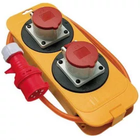 Brennenstuhl CEE 2 tápegység, 2m, IP44