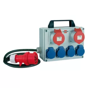   Brennenstuhl kompakt kis teljesítményelosztó 4 dugalj (BKV 2/4 T) IP44