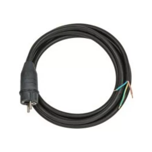 Brennenstuhl csatlakozókábel, földelőérintkezővel, fekete, 5m