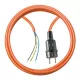 Brennenstuhl BREMAXX csatlakozókábel kültéri használatra, narancssárga, 5m, IP44