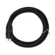 Brennenstuhl 2 pólusú csatlakozókábel, kültéri használatra, fekete, 10m, IP44