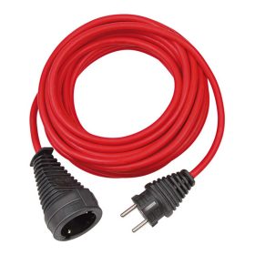   Brennenstuhl műanyag hosszabbító kábel földelő érintkezővel, piros, 10m