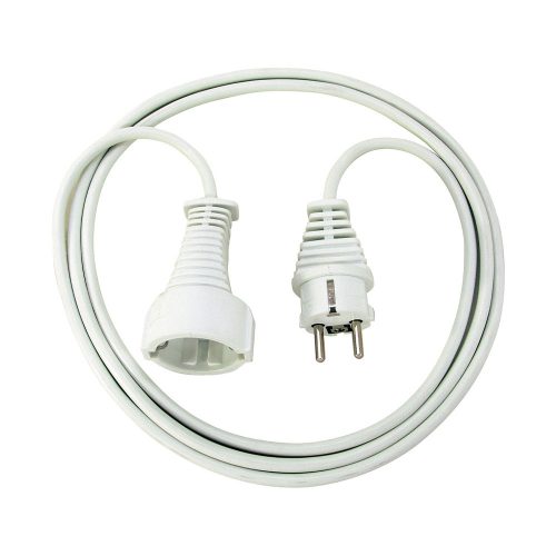Brennenstuhl műanyag hosszabbító kábel földelő érintkezővel, fehér, 2m
