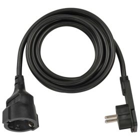 Brennenstuhl műanyag hosszabbító kábel fekete, 3m