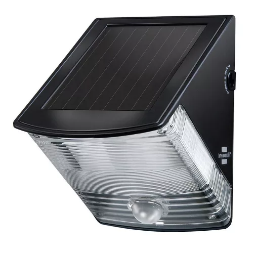 Brennenstuhl SOL 04 LED napelemes lámpa mozgásérzékelővel, fekete, IP44