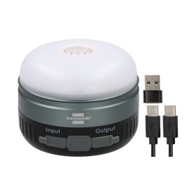   Brennenstuhl OLI 400 AD akkus és napelemes LED kültéri lámpa, 450lm, IP54