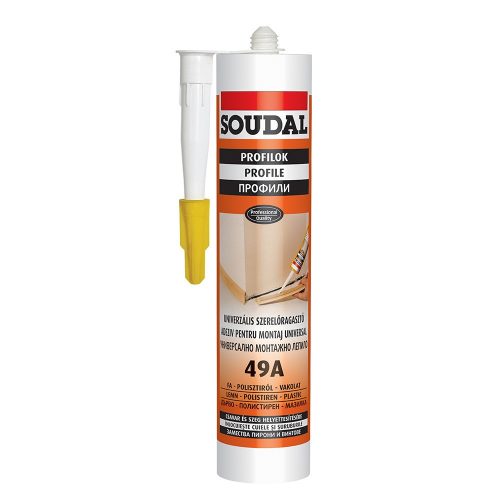 Soudal műgyanta szerelőragasztó 49A 280ml